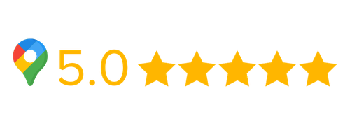 5 stars on Google